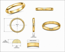 Balance link, private link for emma, 14k gold band