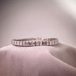 bt1021 14k white gold bracelet T:14.54 D:24.35 ct size18#