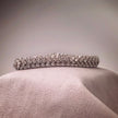 bt1017 14k white gold bracelet T:17.474 D:9.68 ct size16#