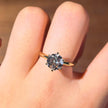 rd002 14k Gold 2.02 Carat Round Brilliant Cut Lab-Grown Diamond E VVS2 Solitaire Ring
