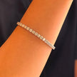 14k White Gold Tennis Bracelet