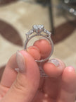 deposit private link for Hailey ,white gold band, size 5