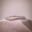bt1011 14k white gold bracelet T:8.36 D:10.0 ct size17#