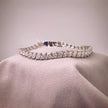 bt1007 14k white gold bracelet T:8.2 D:10.91 ct size17