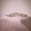 bt1014 14k white gold bracelet T:8.94 D:m1.74+2.83 ct size18#