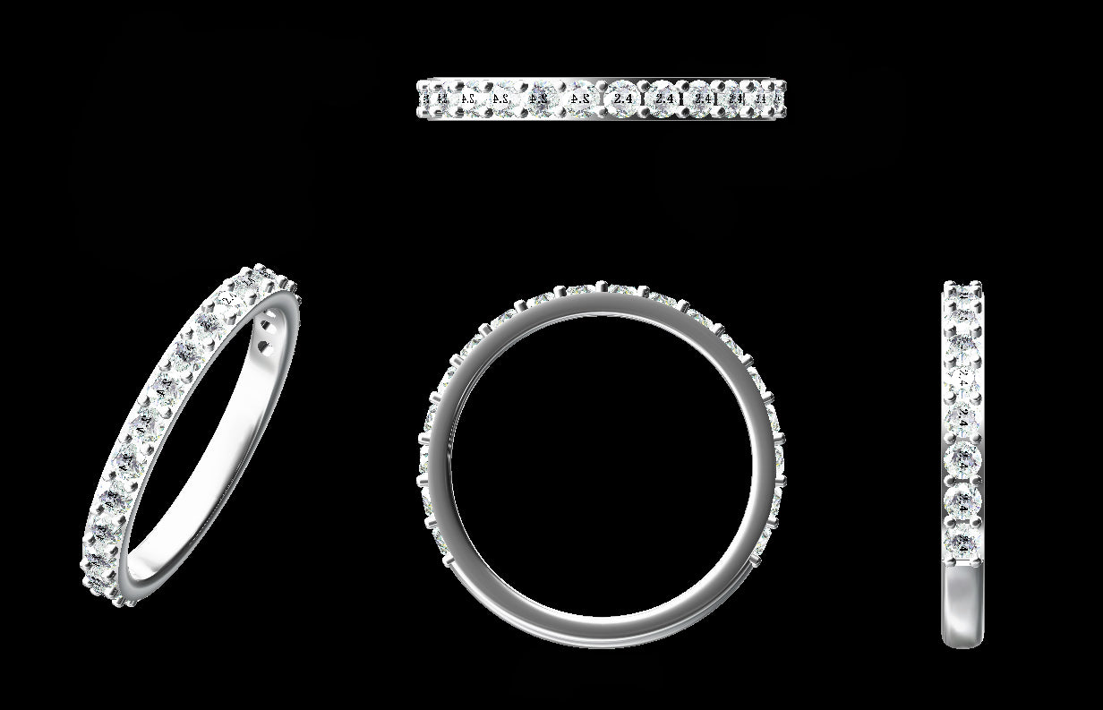 Private link for LEX, 2.5mm Ring with lab grown diamond, 50% deposite link